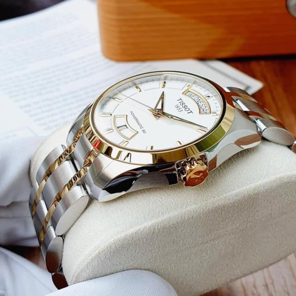 Tissot Luxury Day Date 39mm Watch! NIB! - Picture 5 of 6